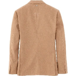SINGLE-BREASTED LINEN JACKET