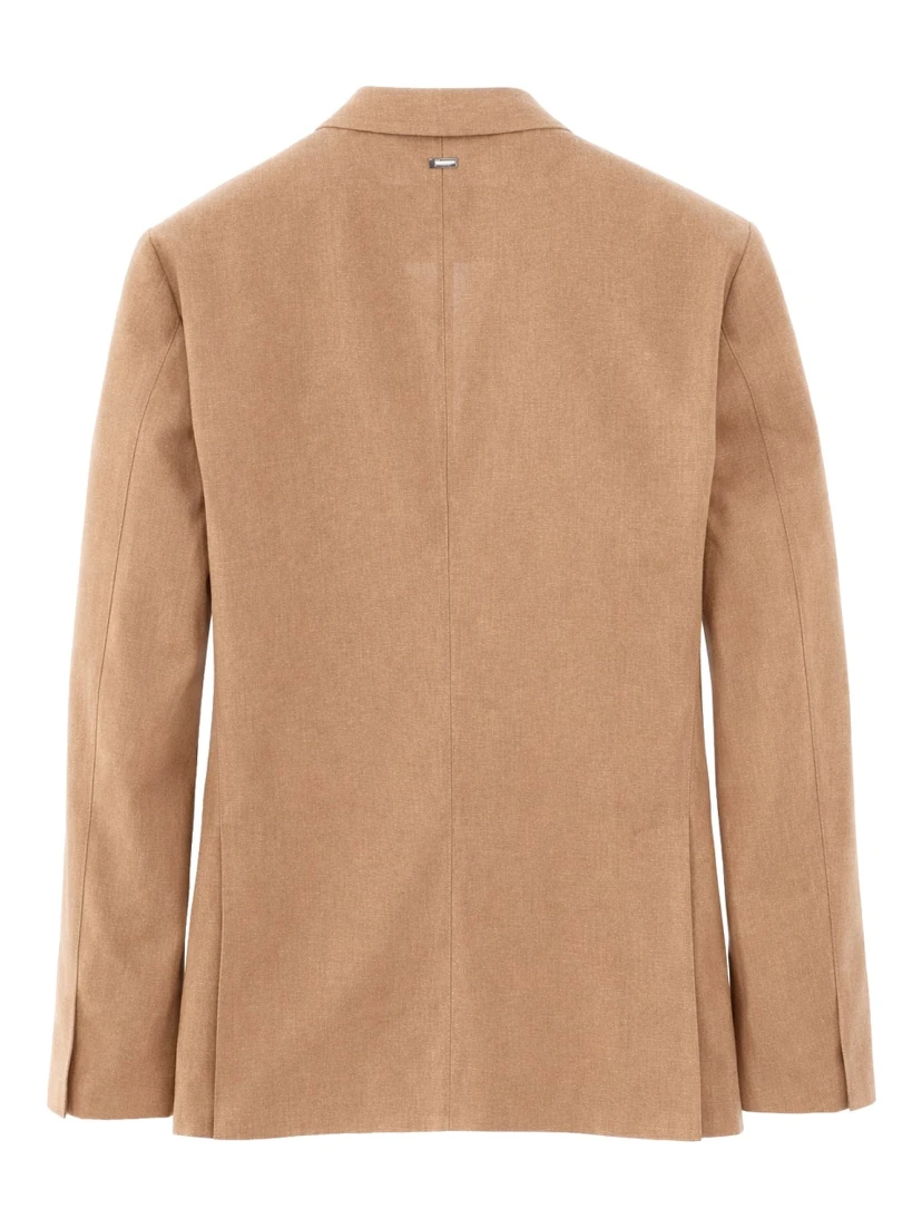 SINGLE-BREASTED LINEN JACKET