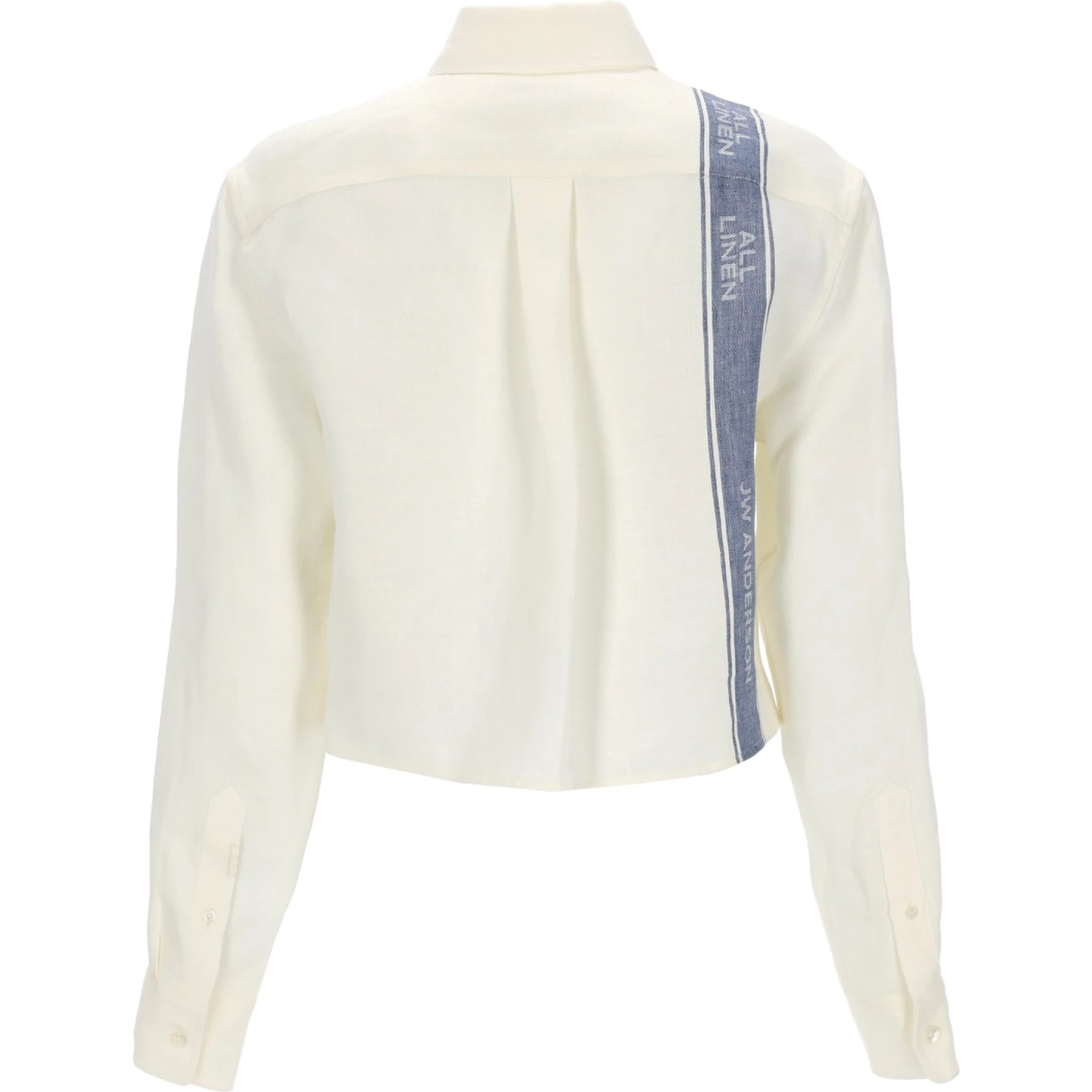 LINEN SHIRT WITH LOGO