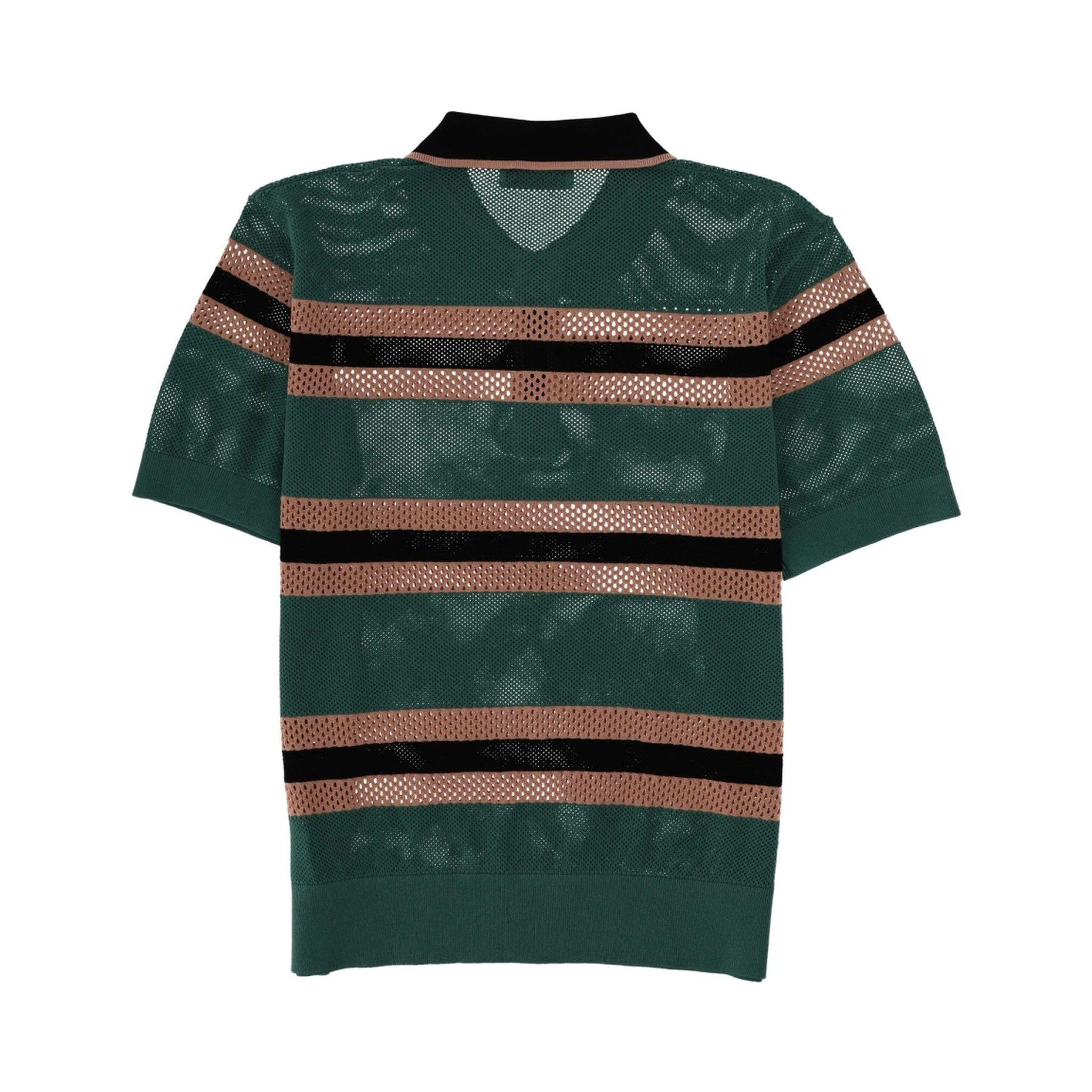 POLO "MERCY STRIPE" TRAFORATA