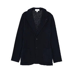 SINGLE-BREASTED JACKET WITH PIN