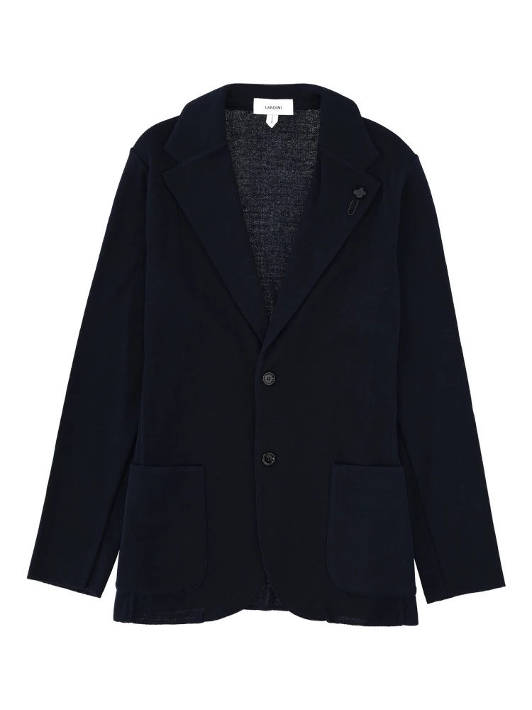 SINGLE-BREASTED JACKET WITH PIN