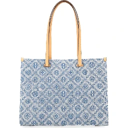 "T MONOGRAM" SHOPPER BAG