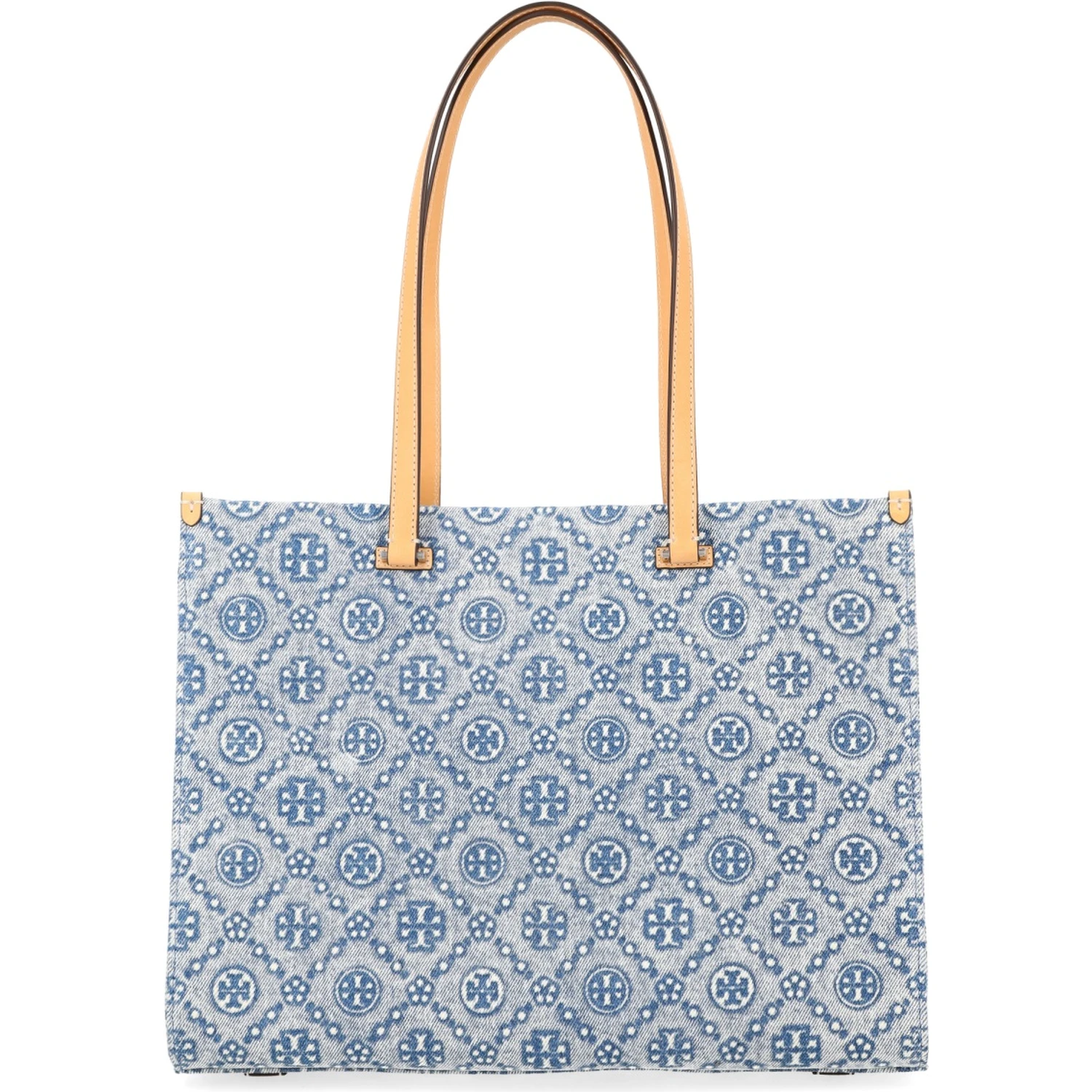 "T MONOGRAM" SHOPPER BAG