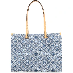 "T MONOGRAM" SHOPPER BAG