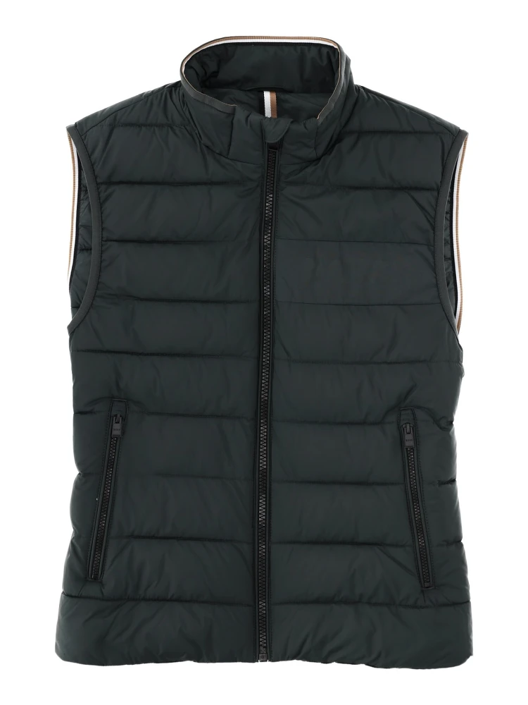 "P-DELAWARE" SLEEVELESS JACKET
