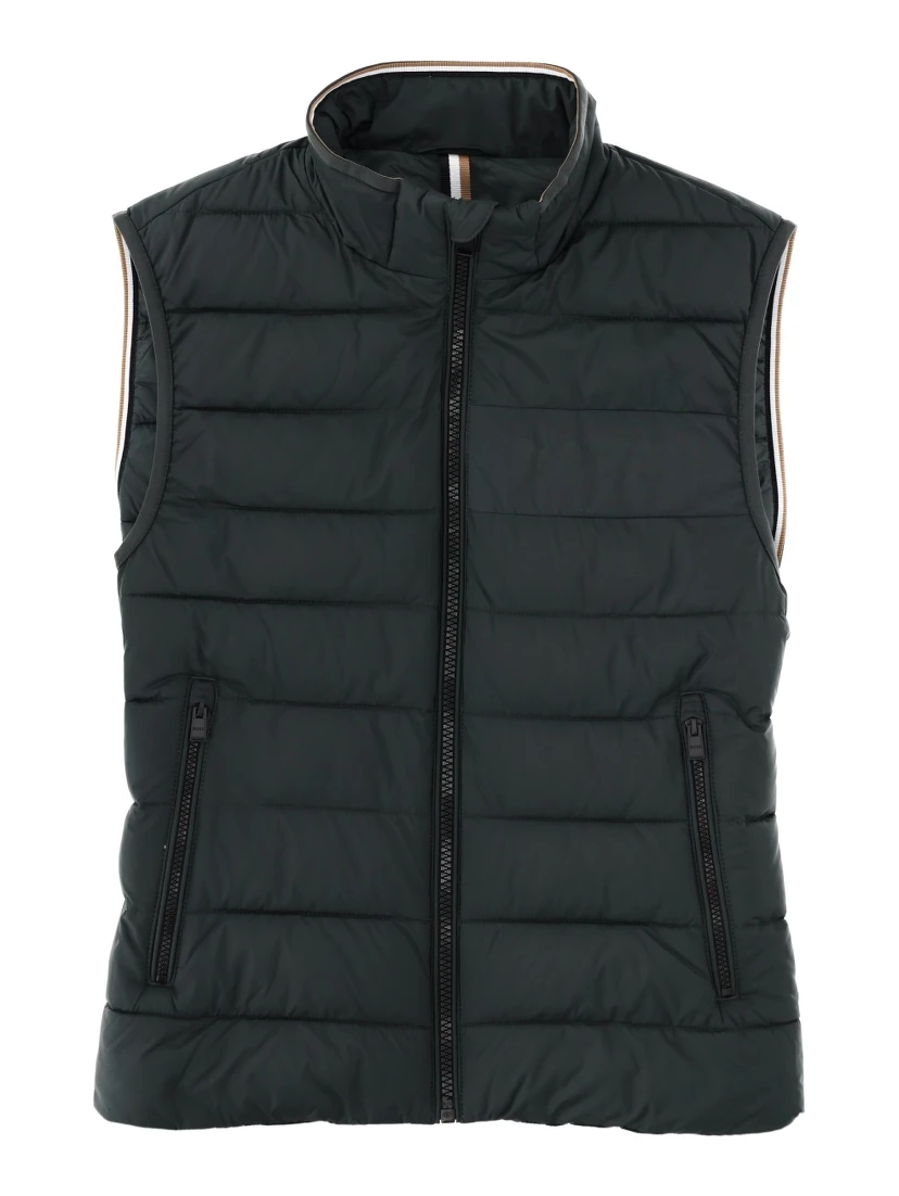 "P-DELAWARE" SLEEVELESS JACKET