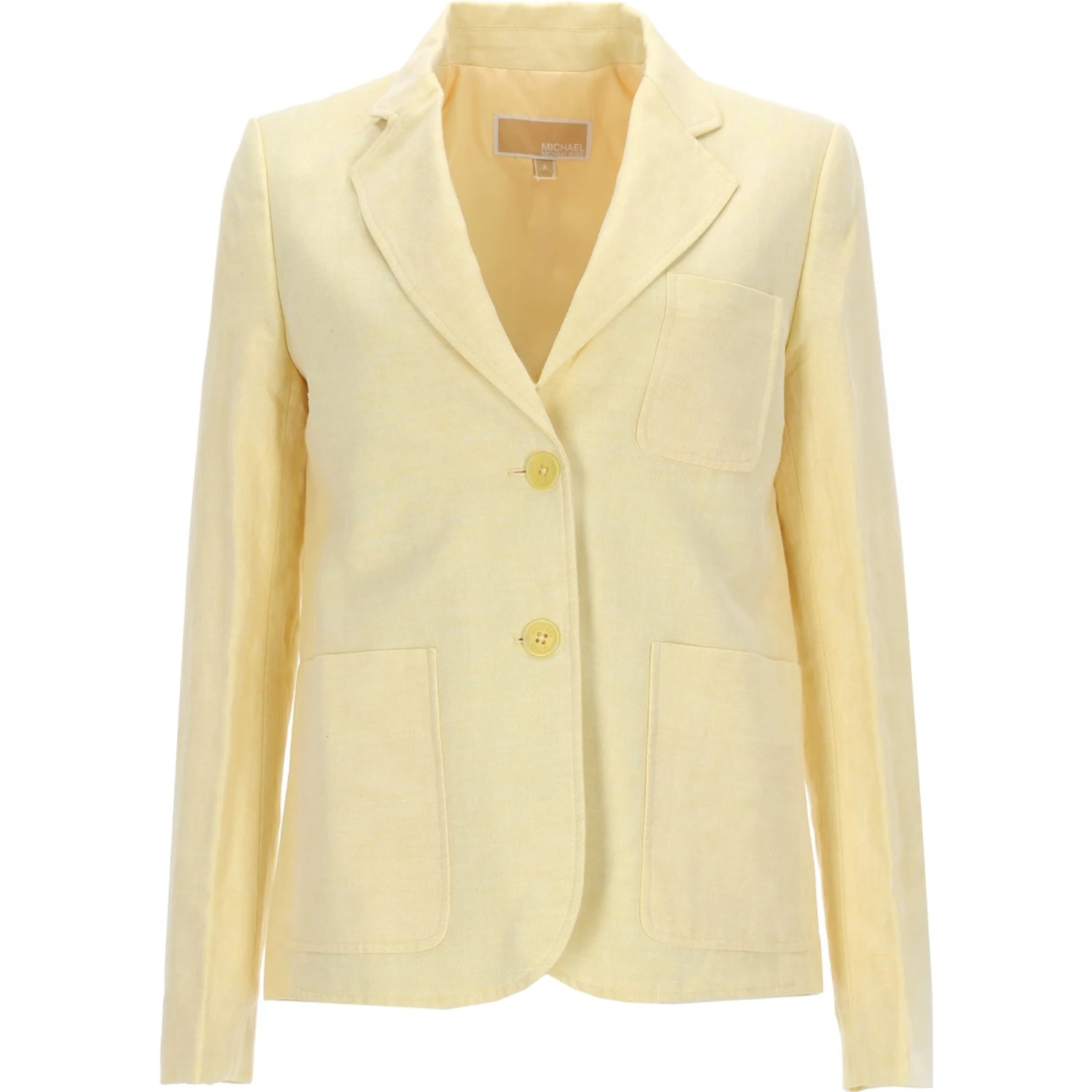 SINGLE-BREASTED LINEN BLAZER