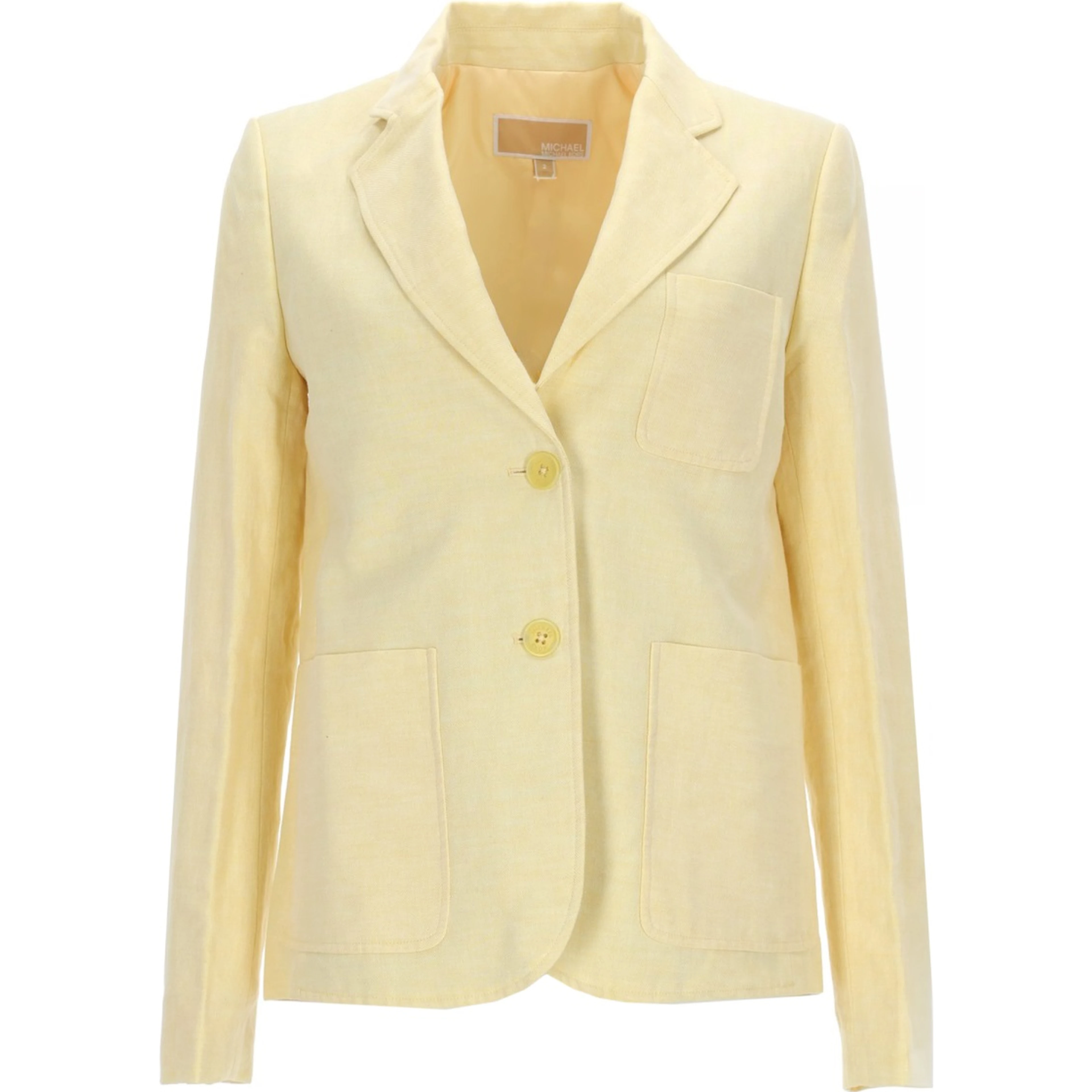 SINGLE-BREASTED LINEN BLAZER
