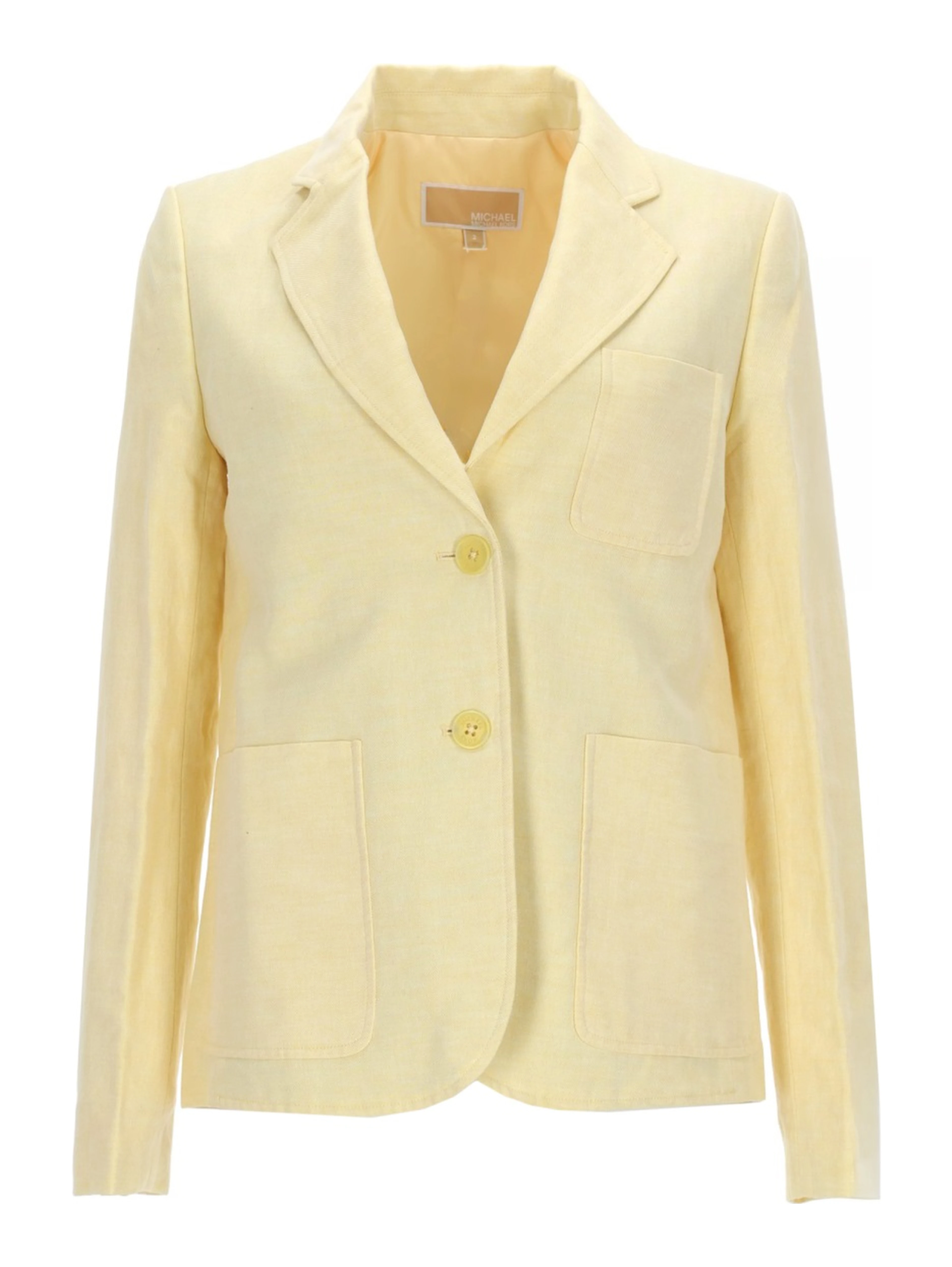 SINGLE-BREASTED LINEN BLAZER