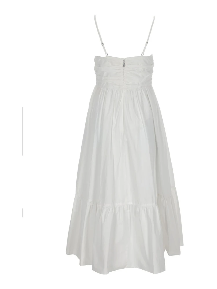 V-NECK MIDI DRESS alternative