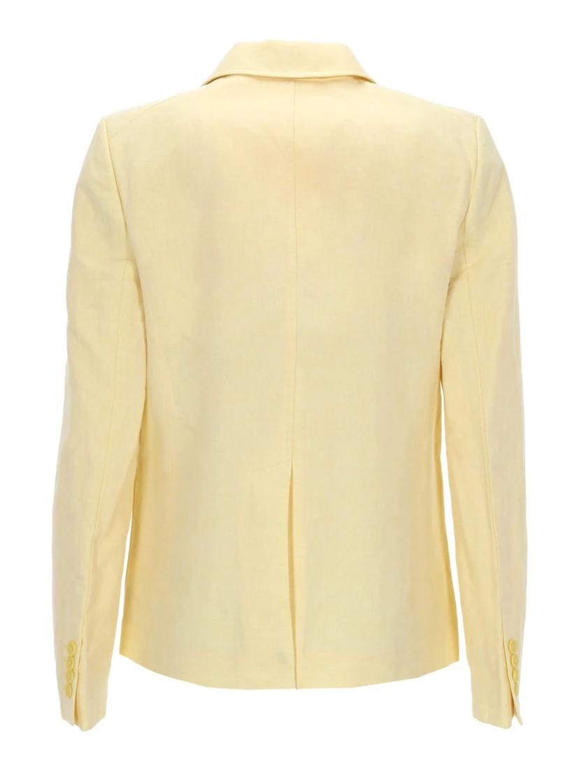 SINGLE-BREASTED LINEN BLAZER