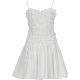 فستان قصير من القطن