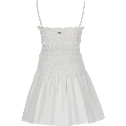 فستان قصير من القطن