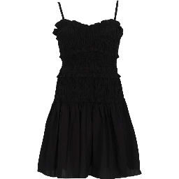 فستان قصير من القطن