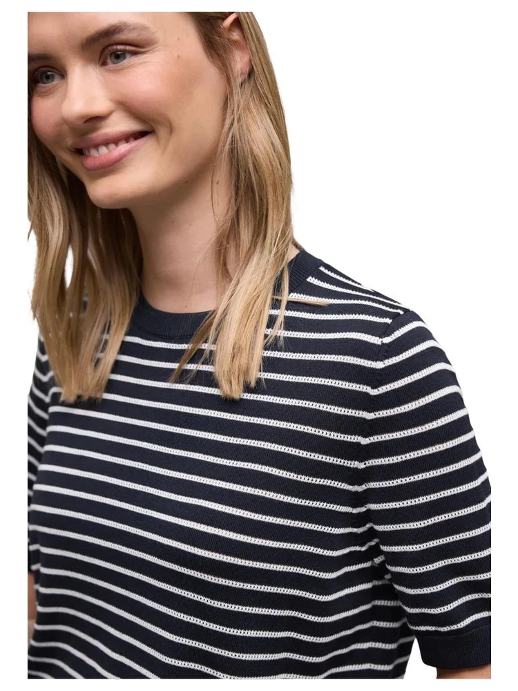 Blue Viscose T-Shirt alternative