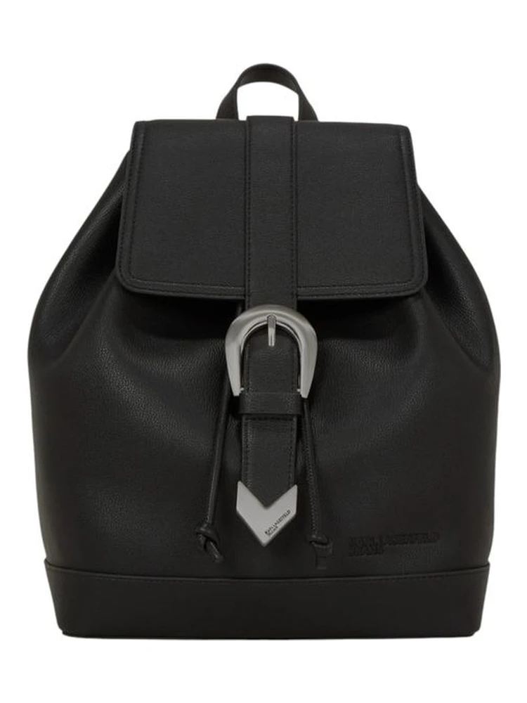 Black Polyethylene Backpack