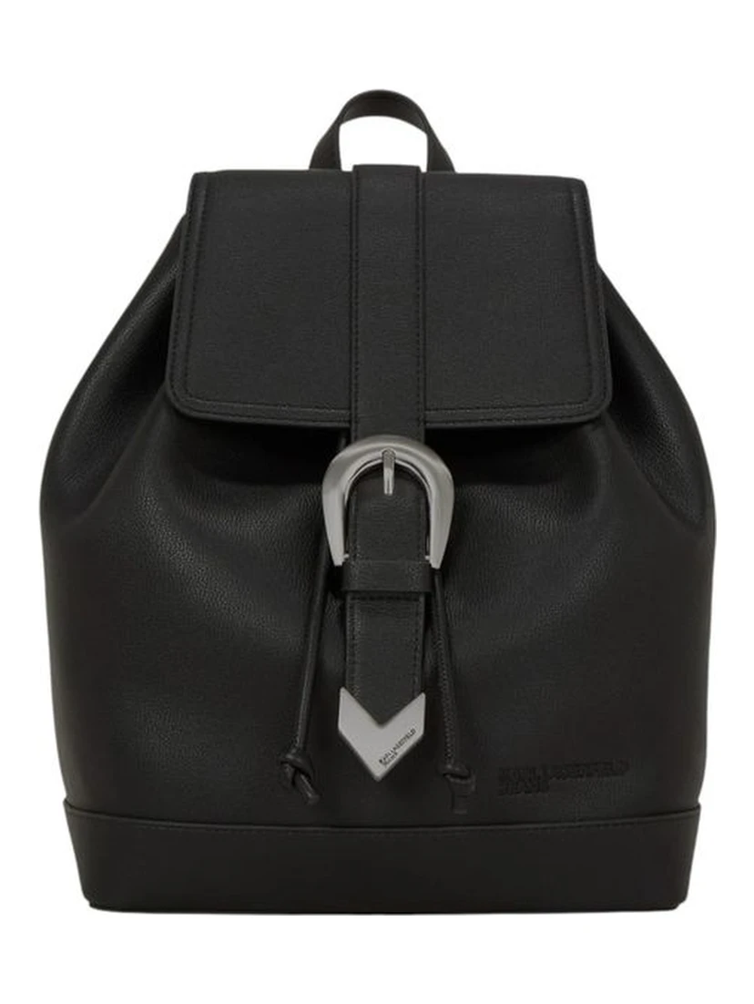 Black Polyethylene Backpack