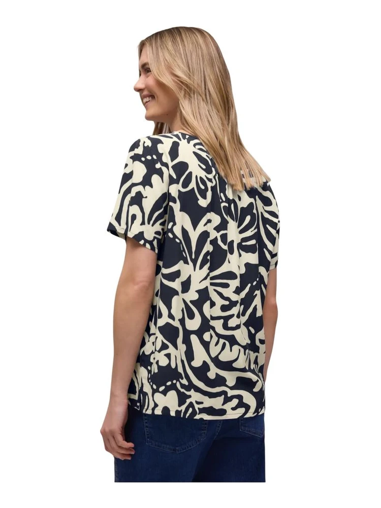 Blue Viscose Blouse alternative