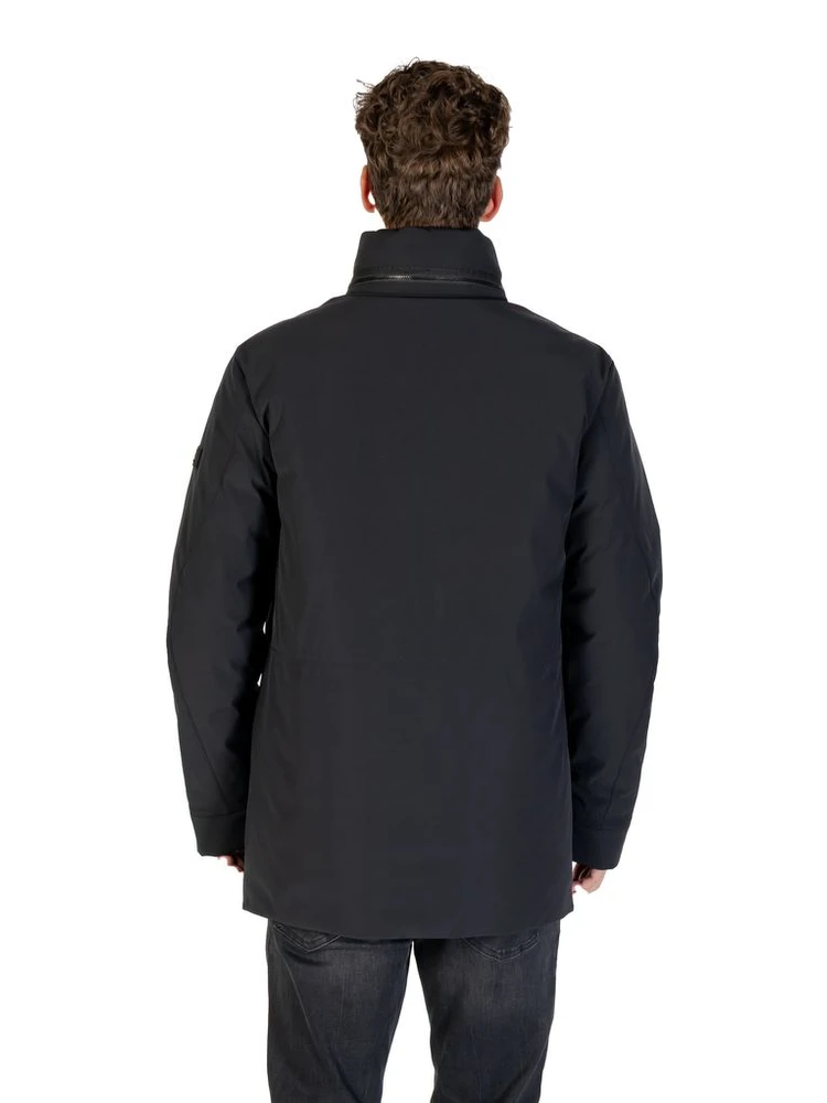 Black Polyester Parka alternative