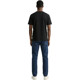 Black Cotton T-Shirt