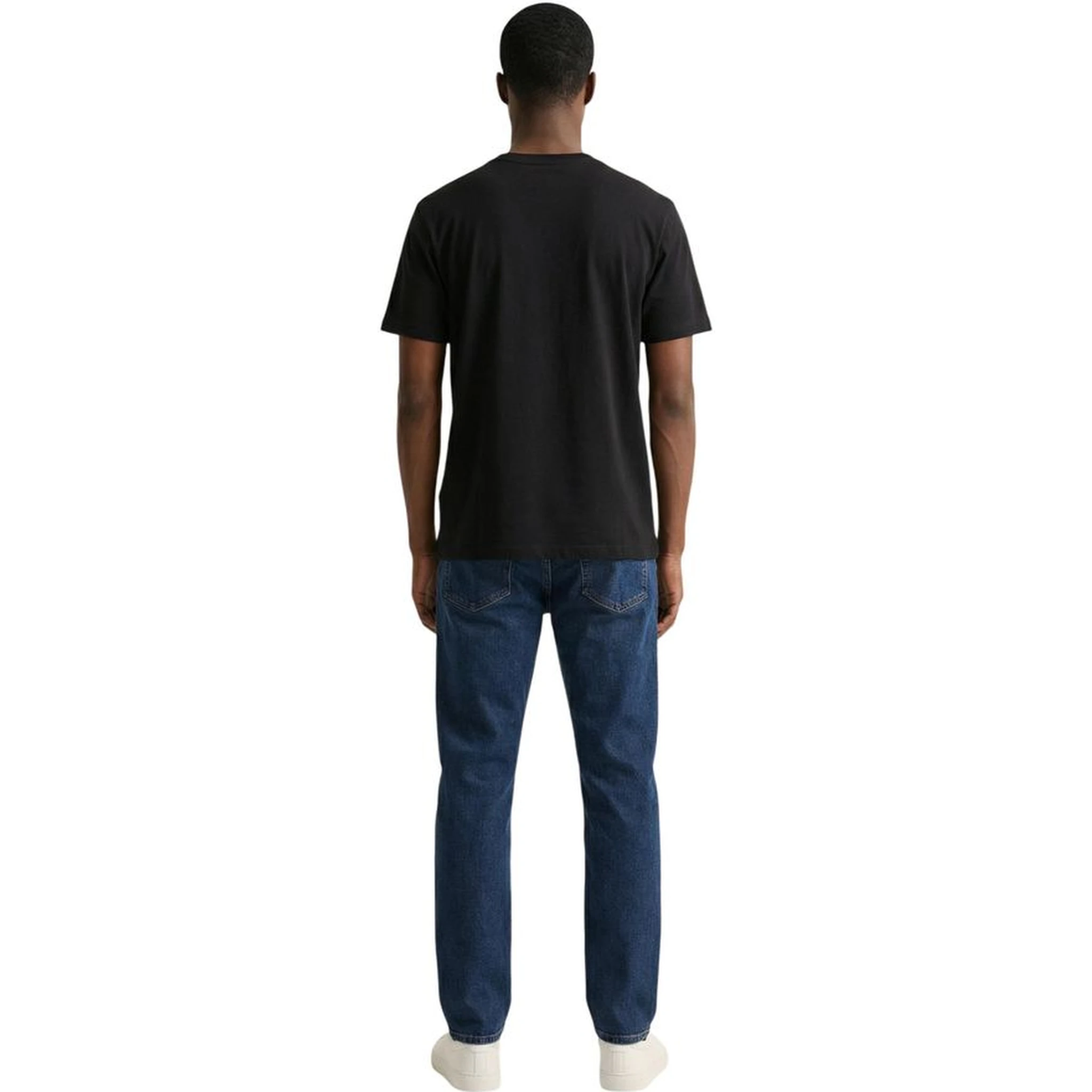 Black Cotton T-Shirt