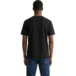 Black Cotton T-Shirt
