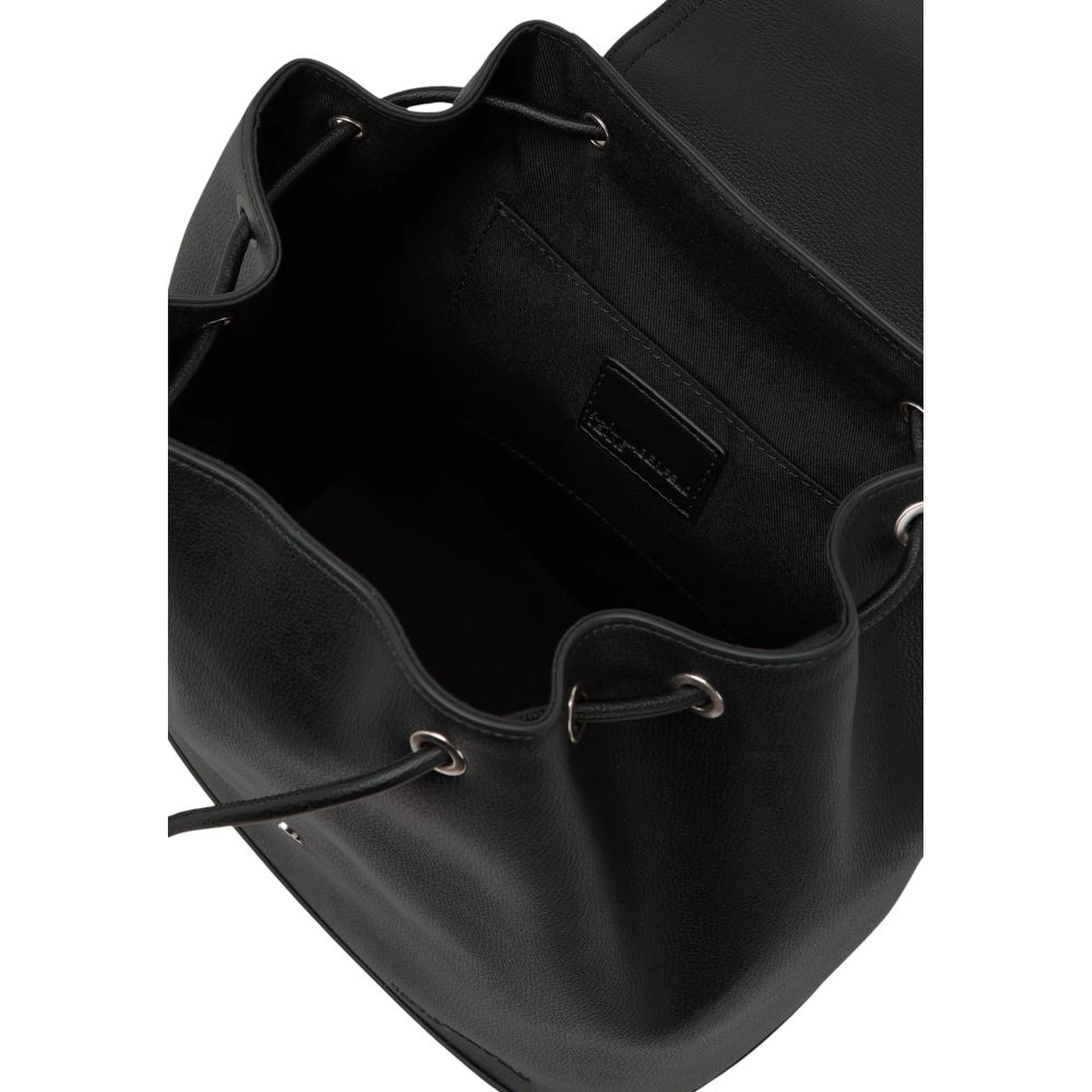Black Polyethylene Backpack