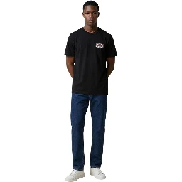 Black Cotton T-Shirt