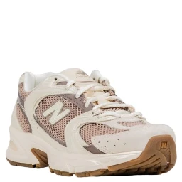 Pink Suede Leather Athletic Sneakers