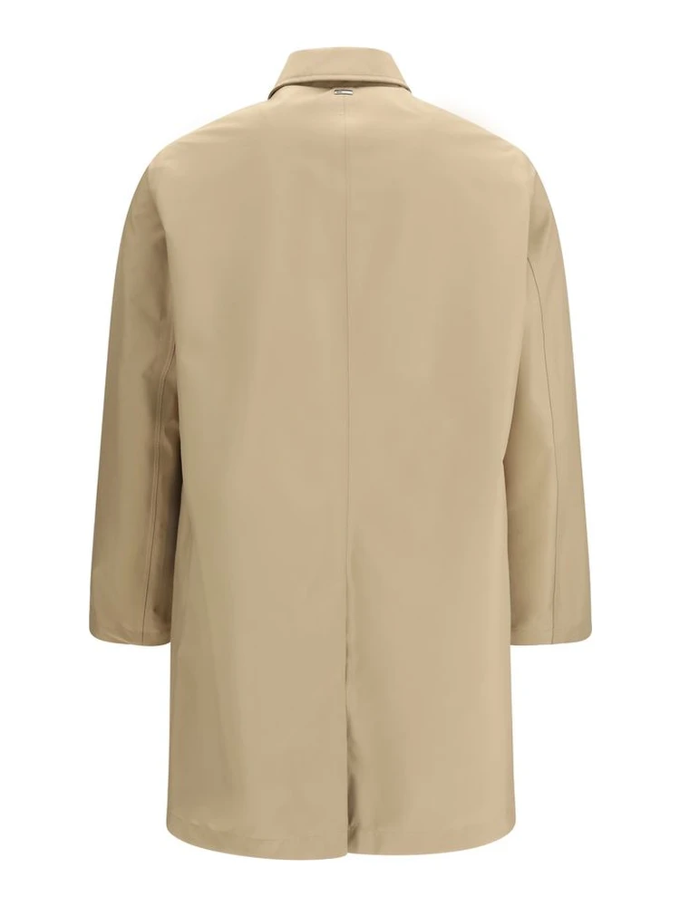 Beige Polyester Trench Coat alternative