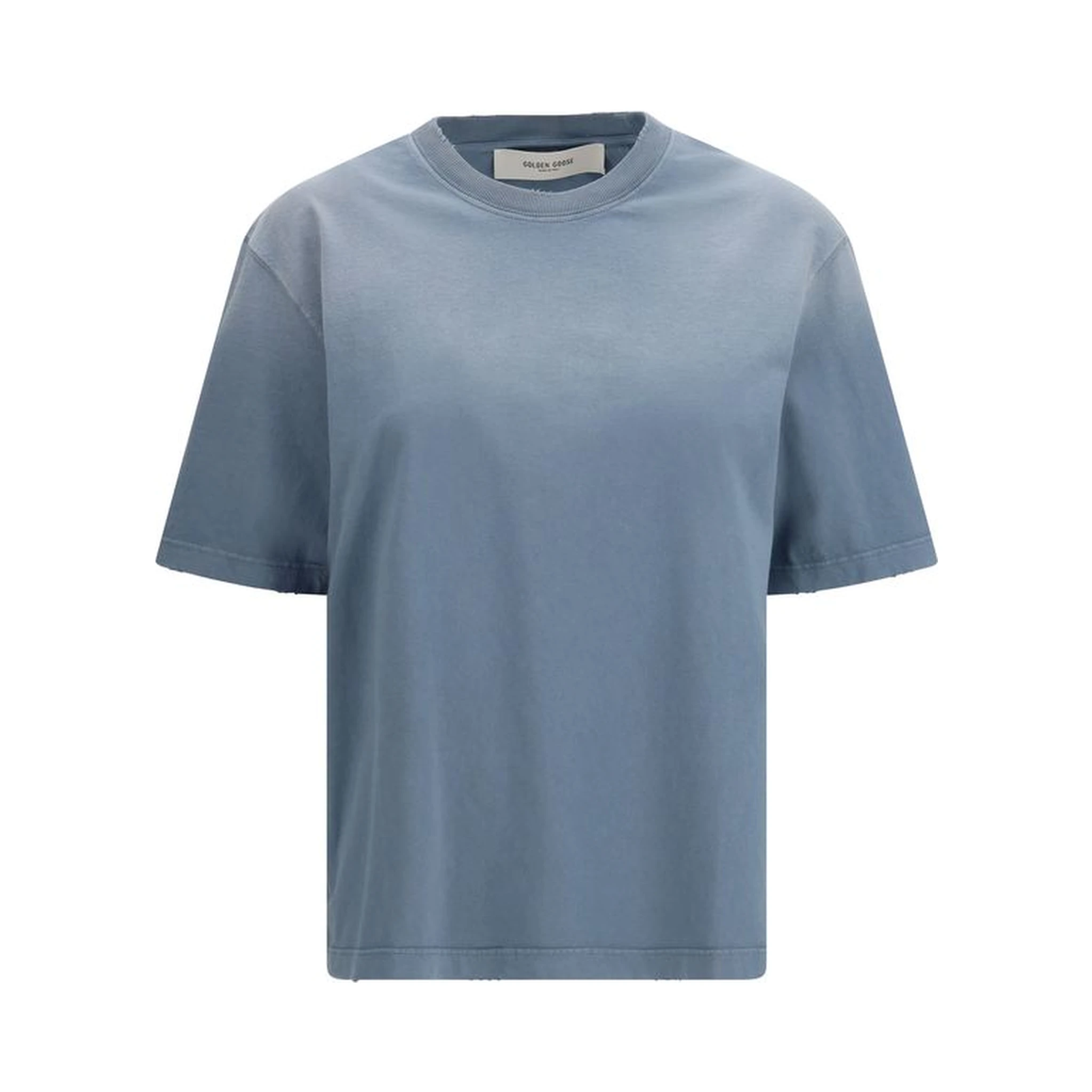 Blue Cotton T-Shirt