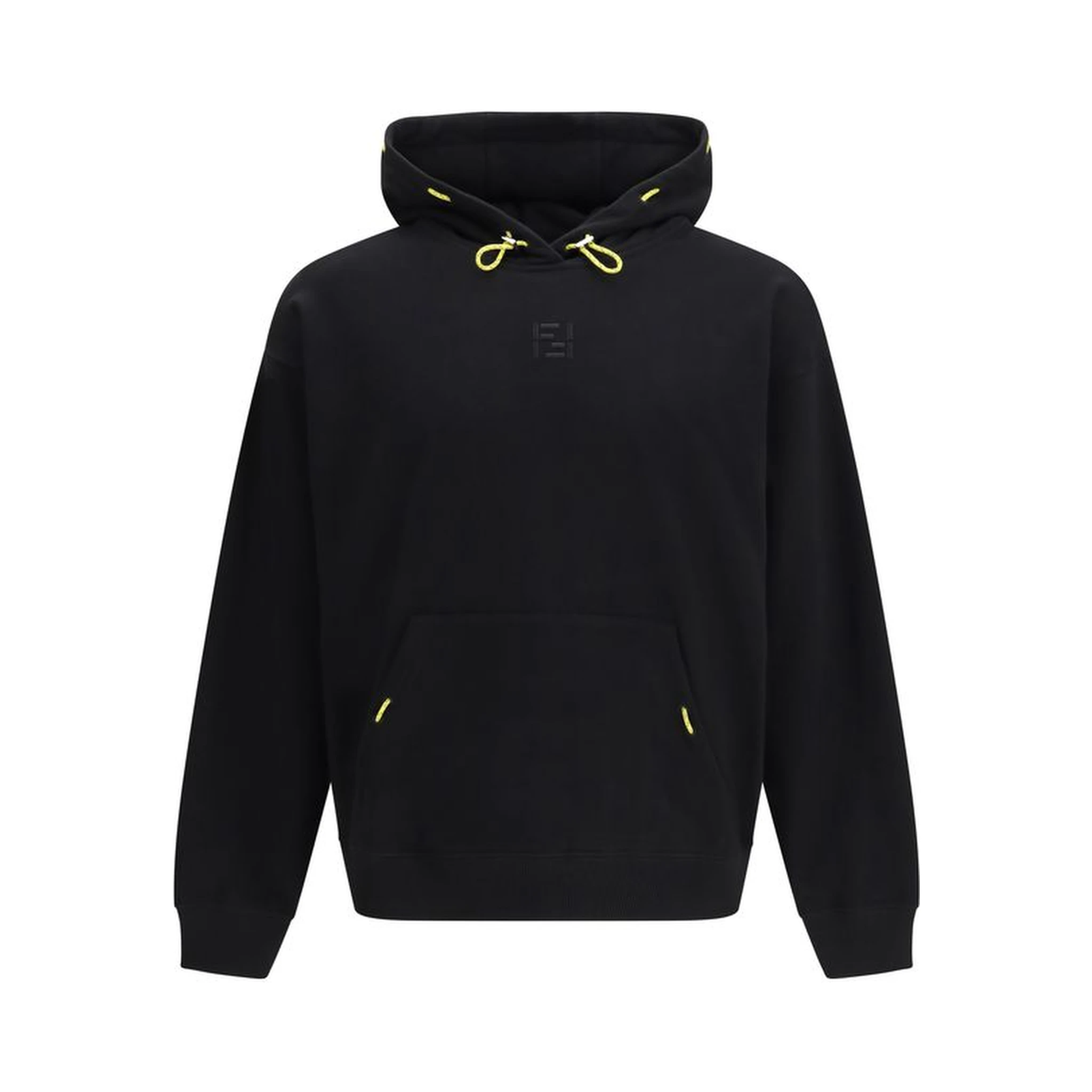 سويت شيرت قطني أسود