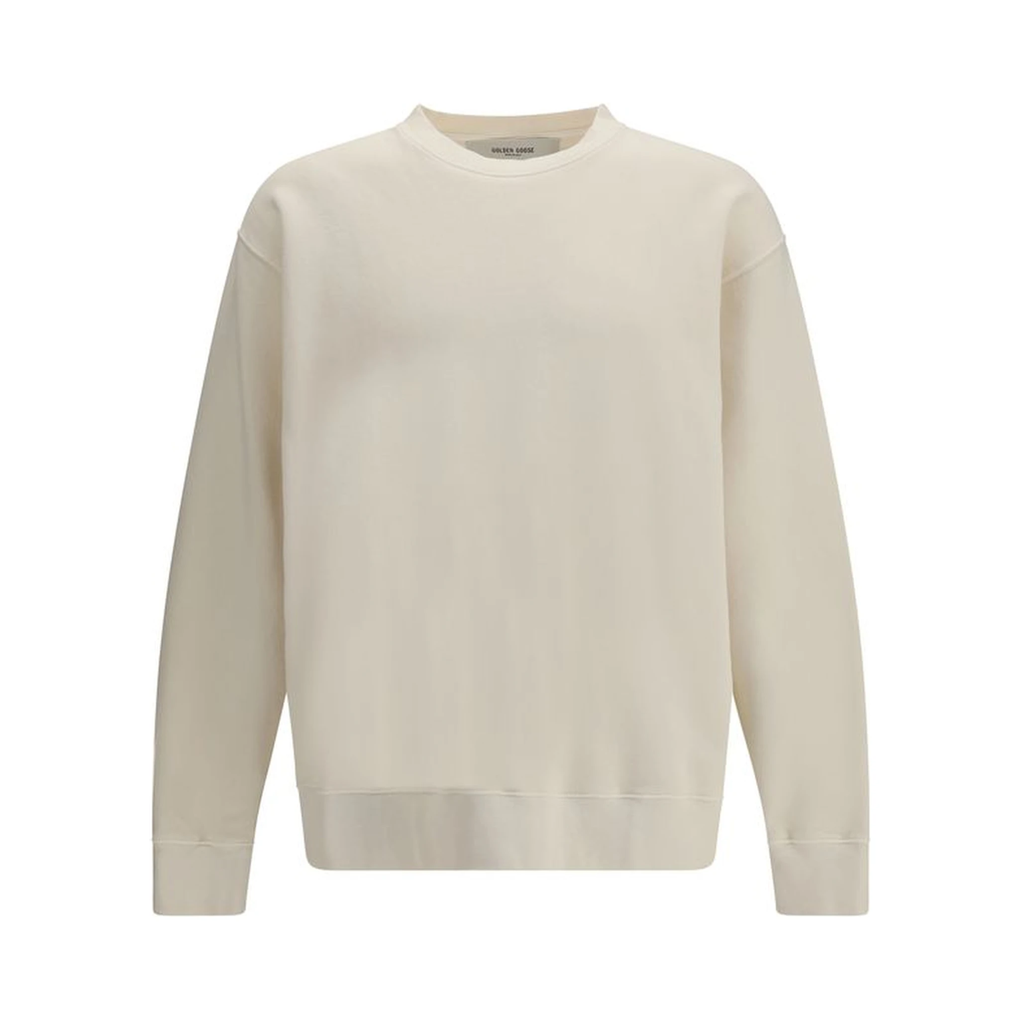 Beige Cotton Sweatshirt