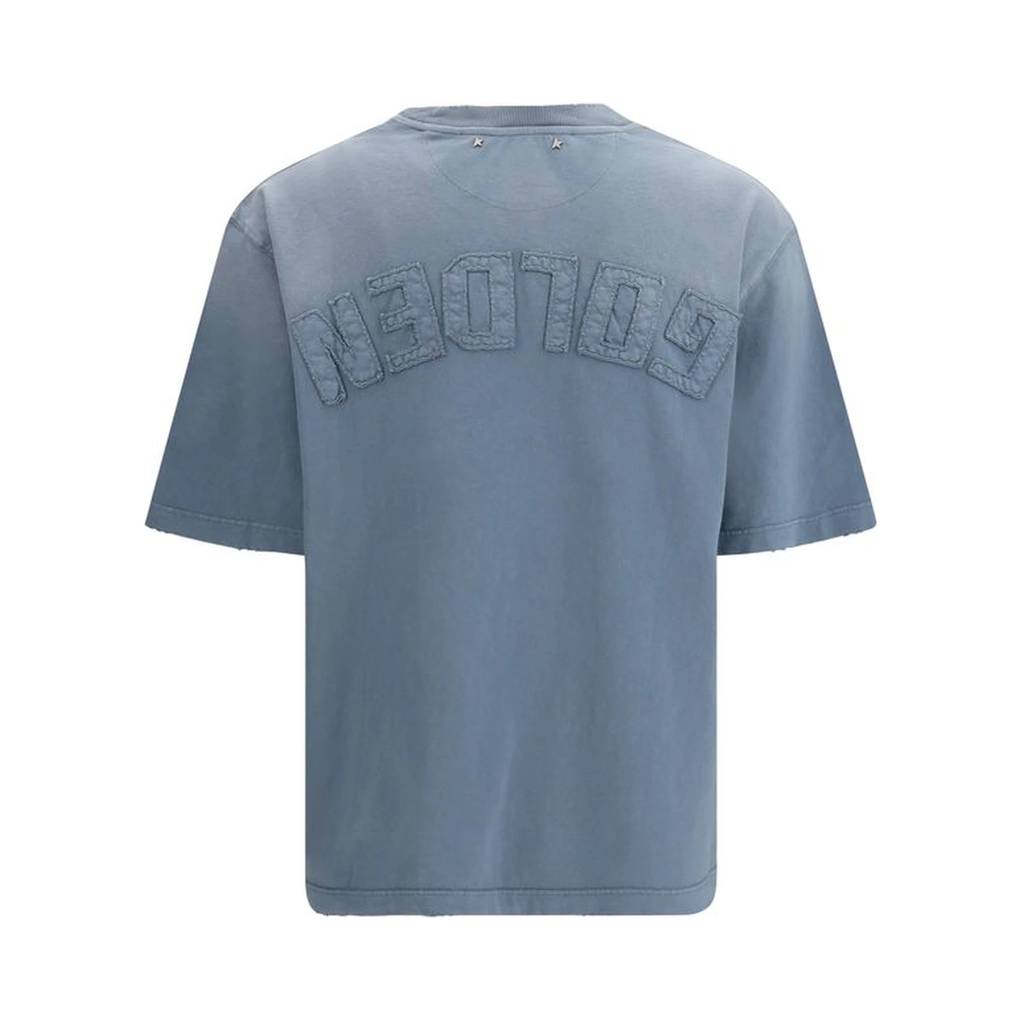 Blue Cotton T-Shirt