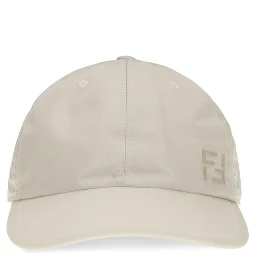 Beige Nylon Cap (Baseball Hat)