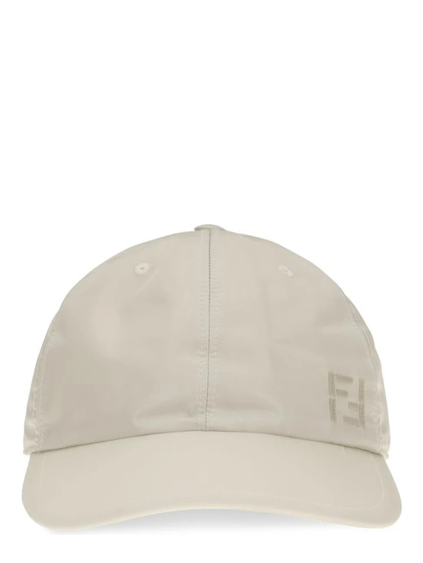 Beige Nylon Cap (Baseball Hat)