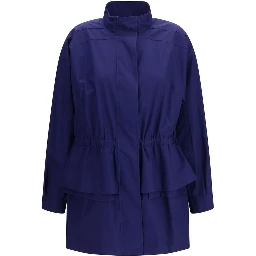 Blue Cotton Parka
