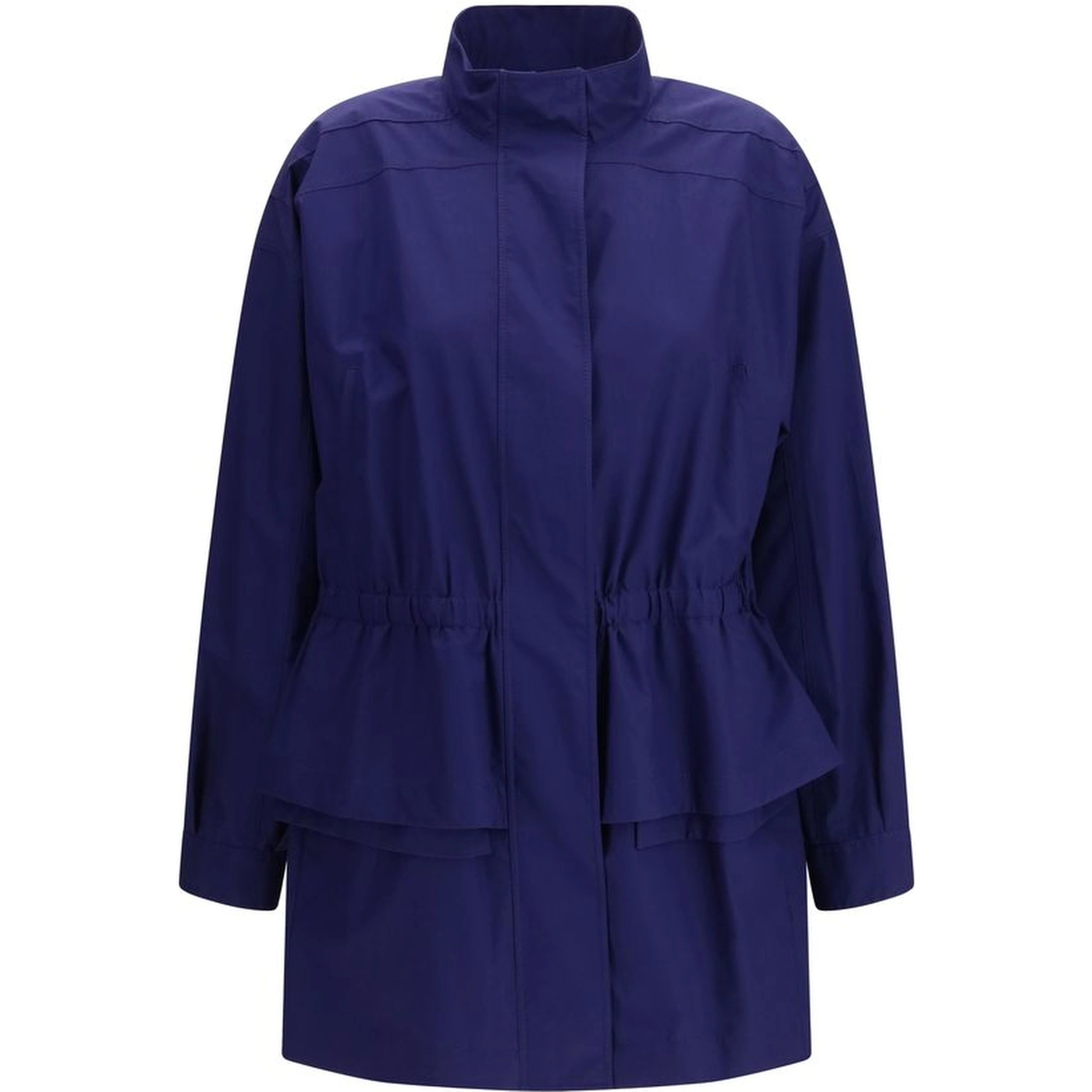 Blue Cotton Parka