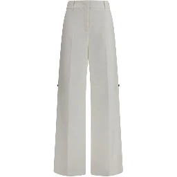 White Cotton Pants