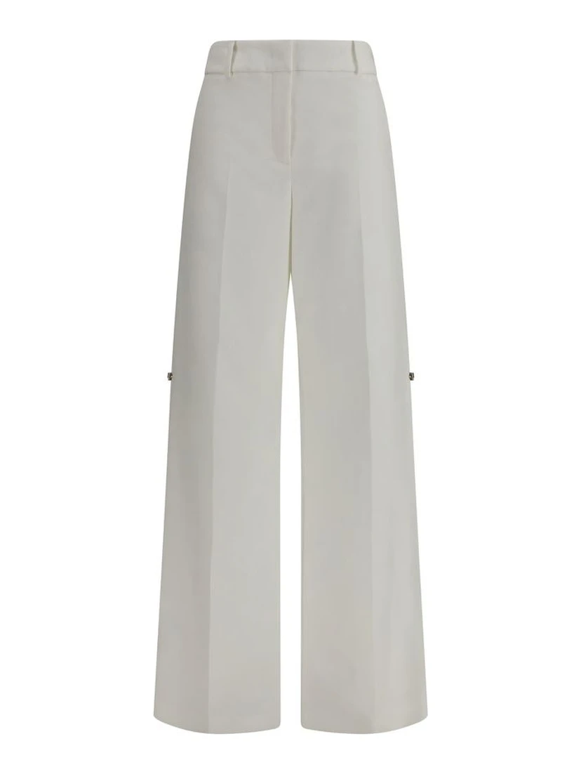 White Cotton Pants