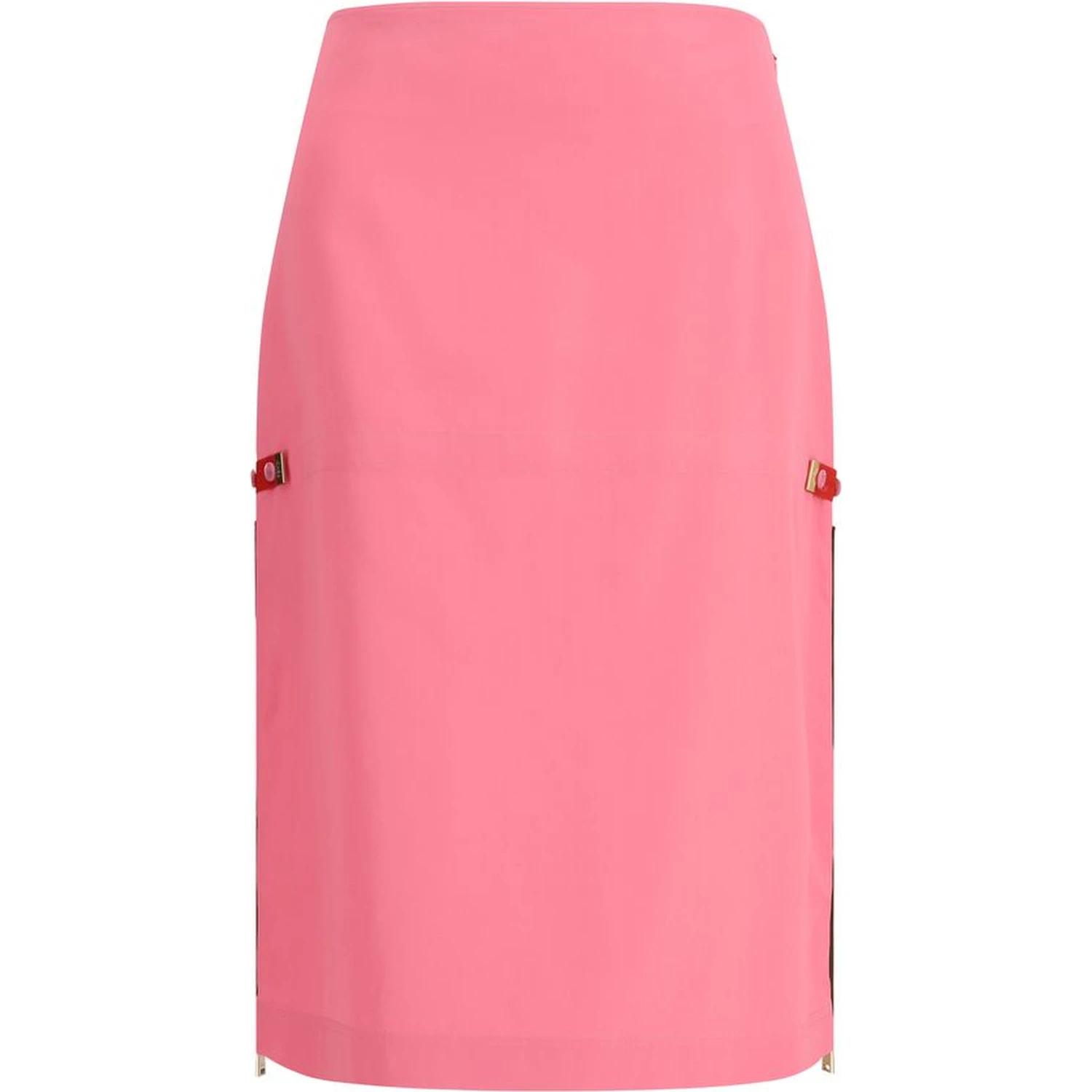 Multicolor Viscose Midi Skirt