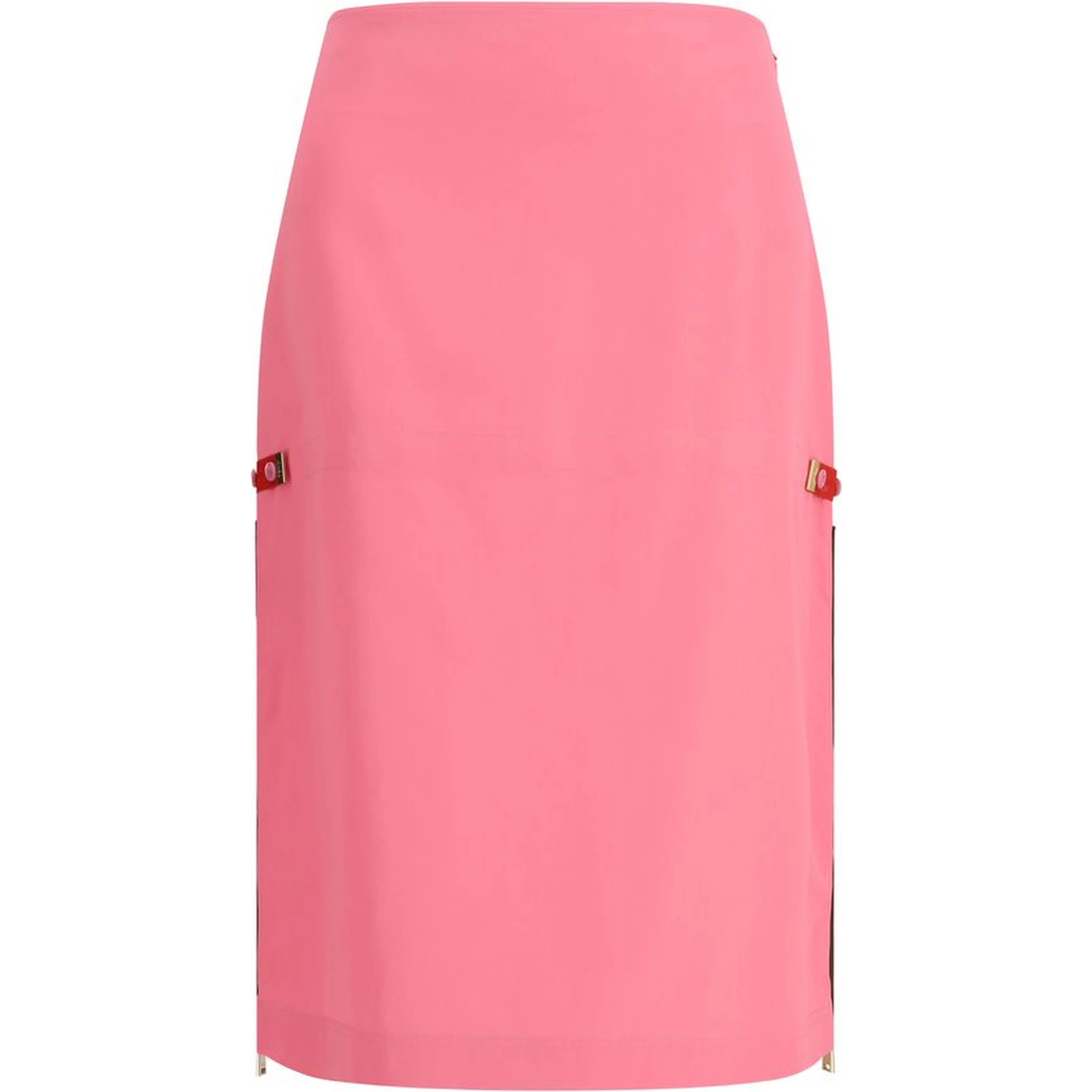 Multicolor Viscose Midi Skirt