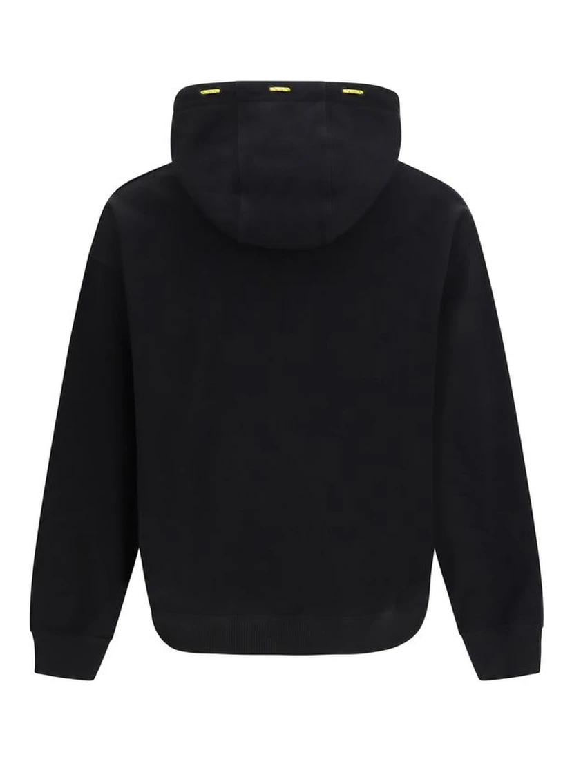 Black Cotton Sweatshirt