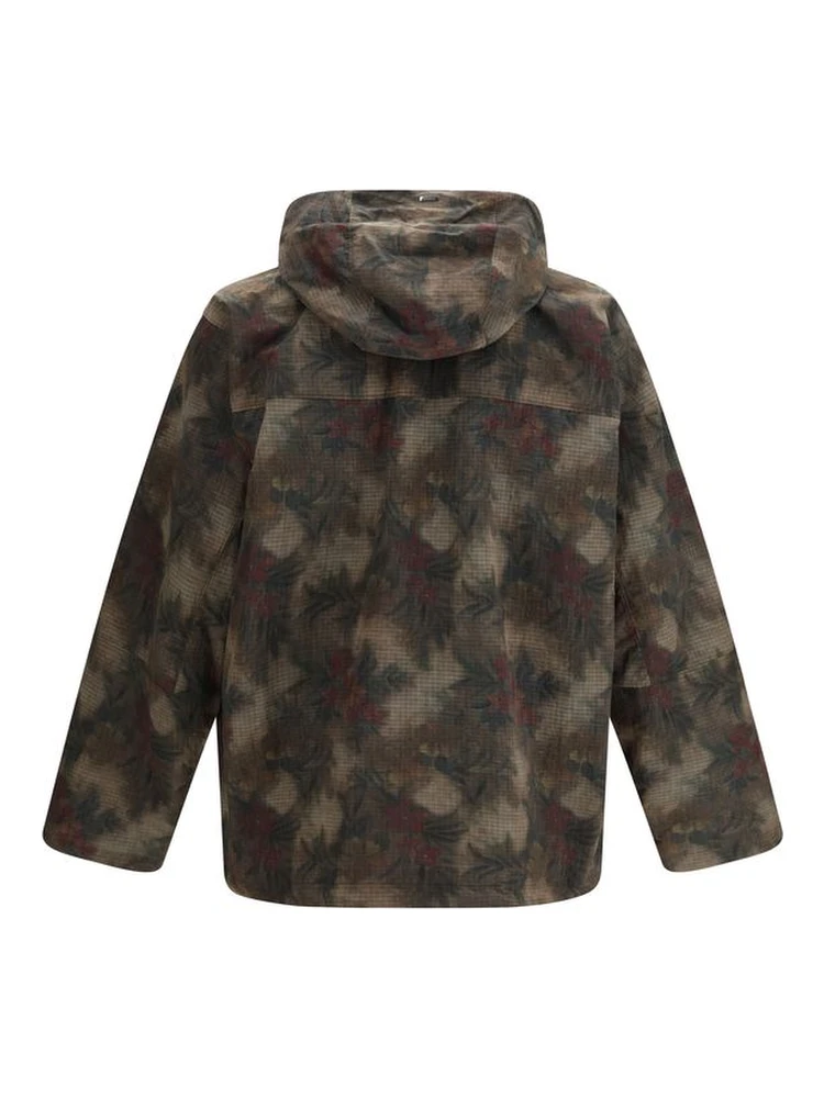 Bicolor Nylon Trench Coat alternative