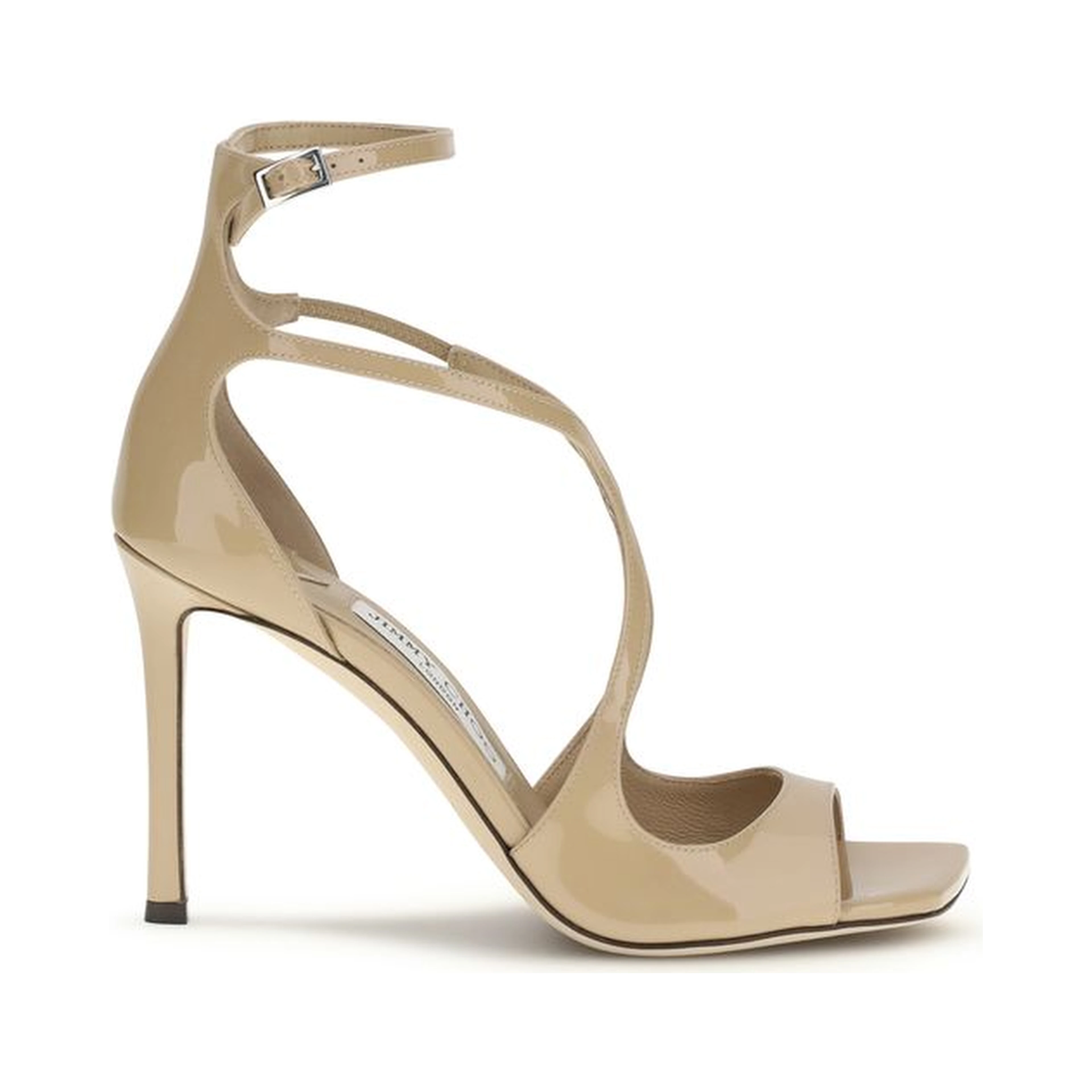Multicolor Calf Leather Bos Taurus Stiletto Heel Sandals