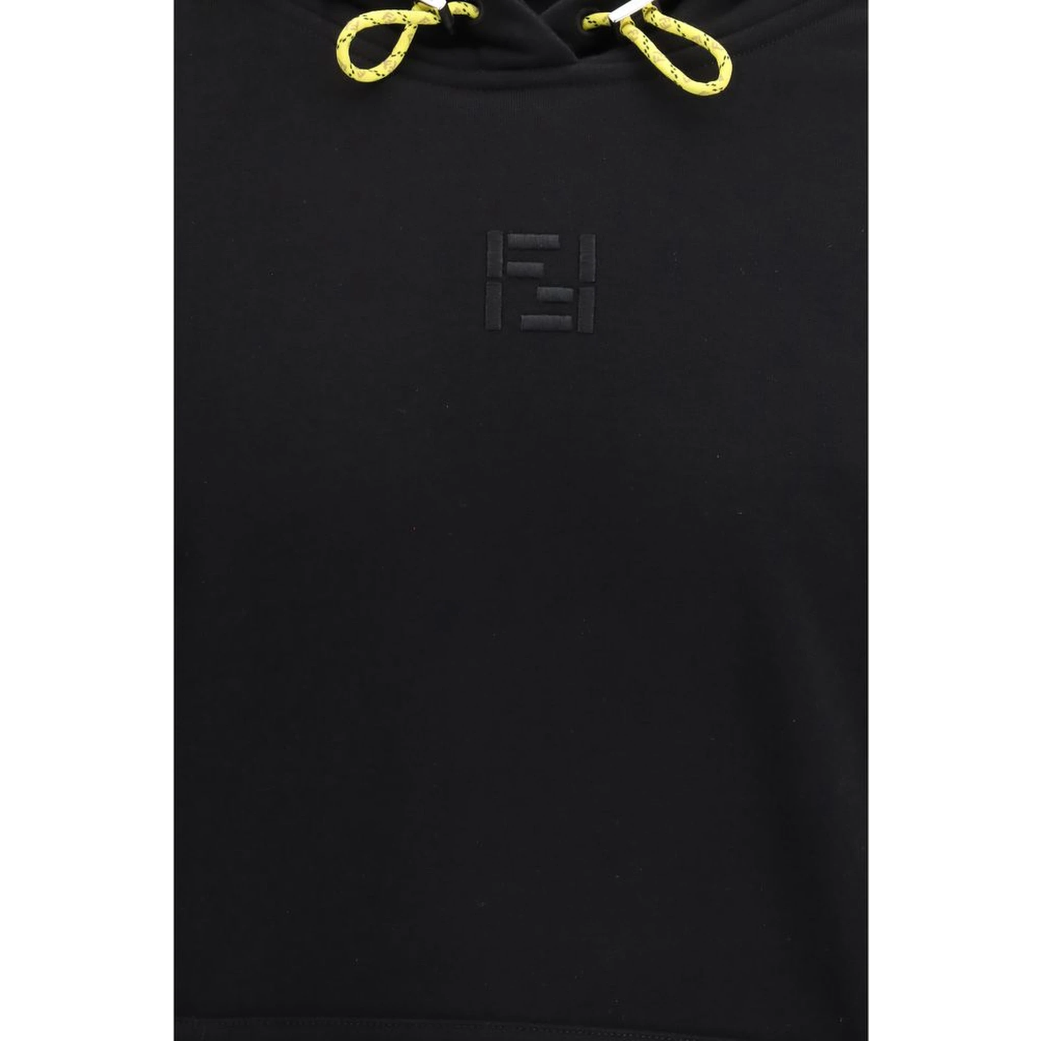 سويت شيرت قطني أسود