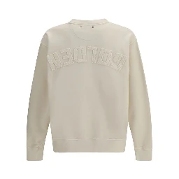 Beige Cotton Sweatshirt