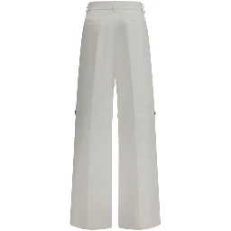 White Cotton Pants