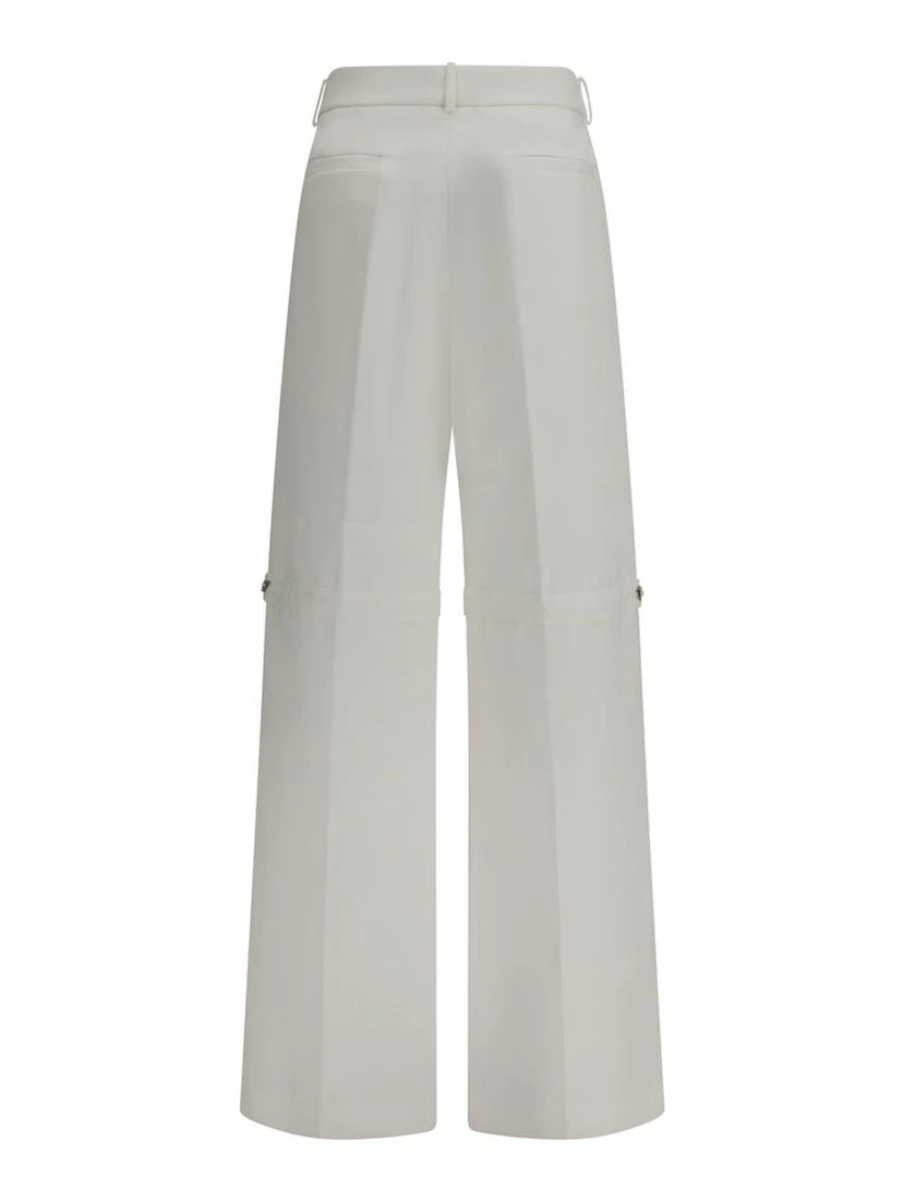 White Cotton Pants